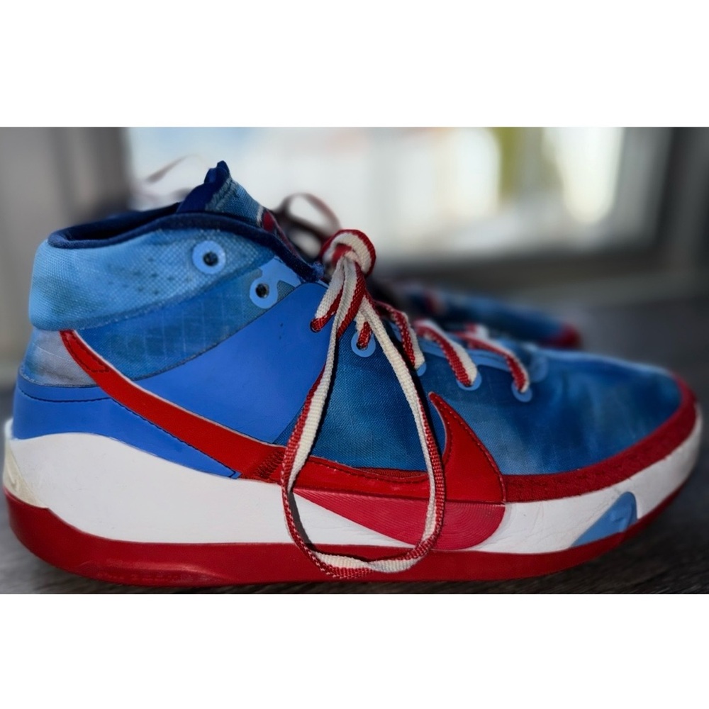 Nike Kevin Durant Blue & Red Sneakers Size 10